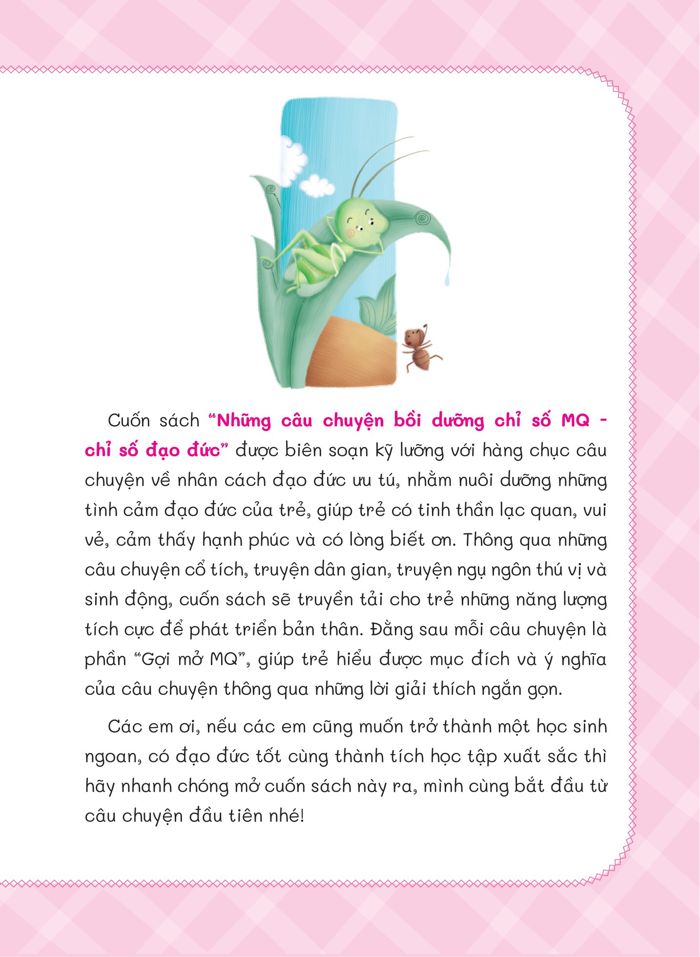 những câu chuyện bồi dưỡng chỉ số - mq - chỉ số đạo đức