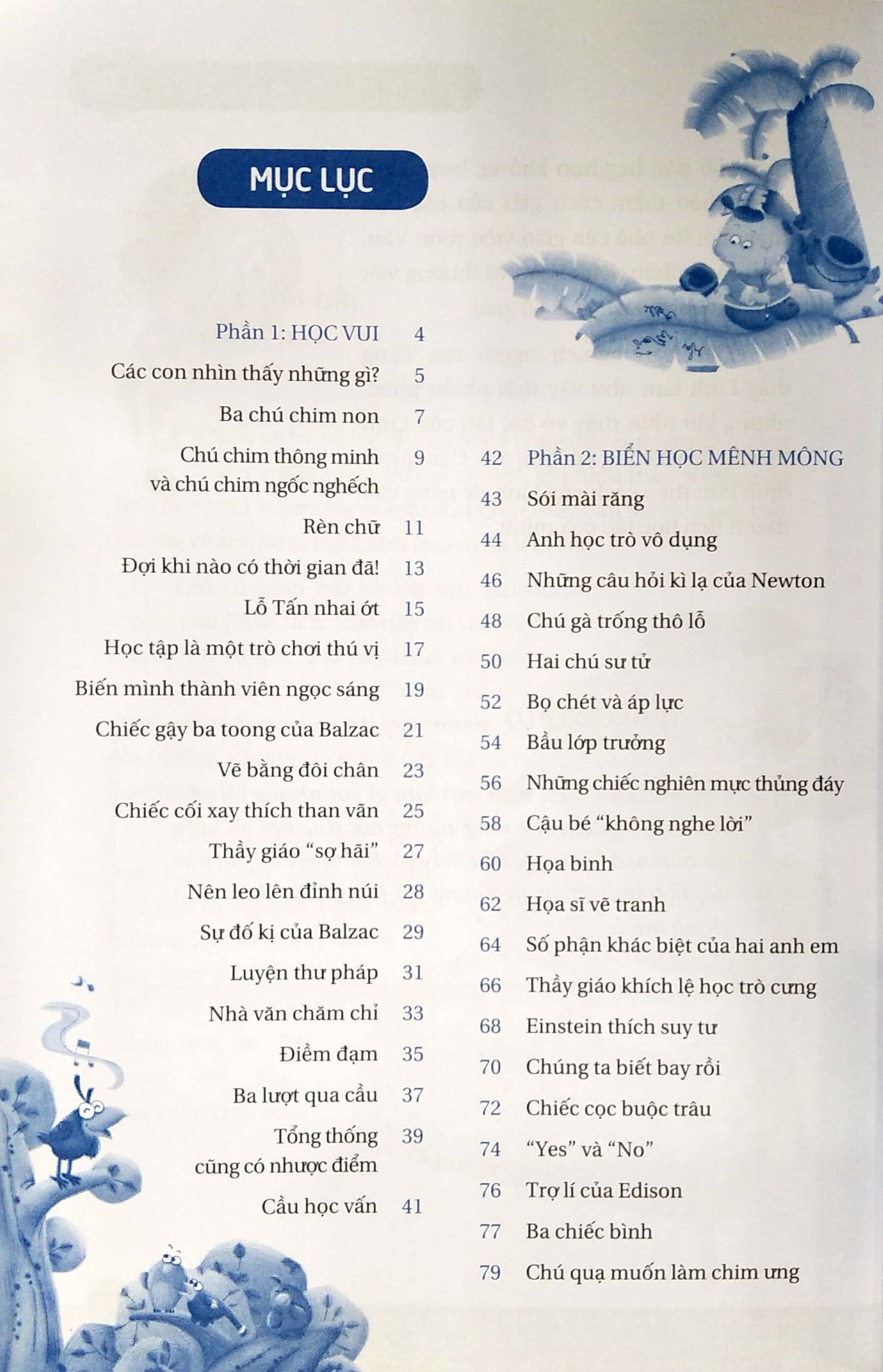 những câu chuyện bồi dưỡng chỉ số năng lực học tập lq