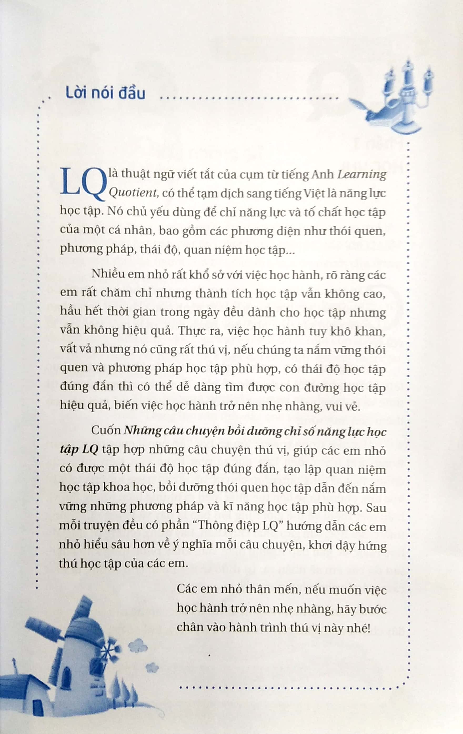 những câu chuyện bồi dưỡng chỉ số năng lực học tập lq