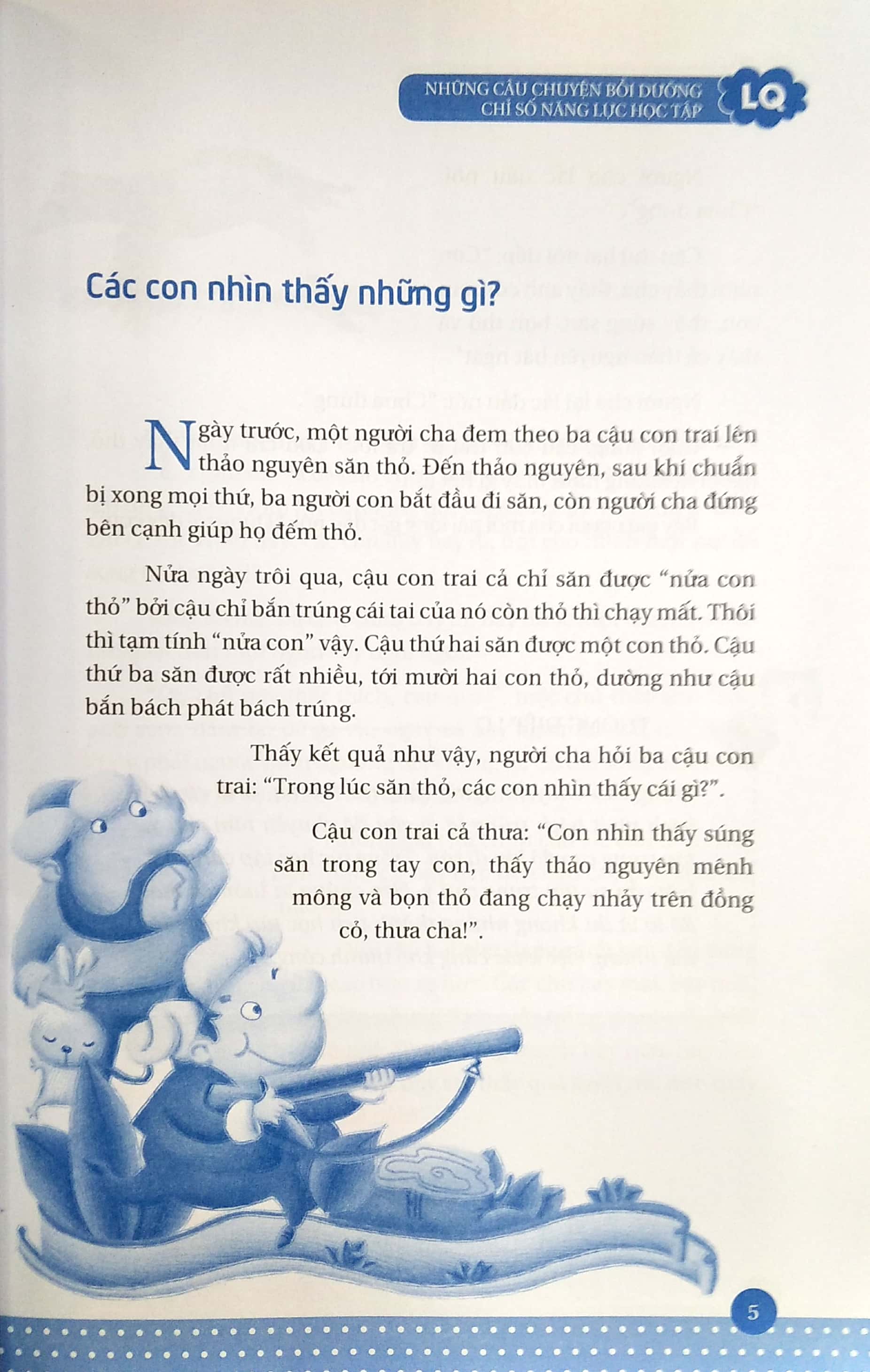 những câu chuyện bồi dưỡng chỉ số năng lực học tập lq