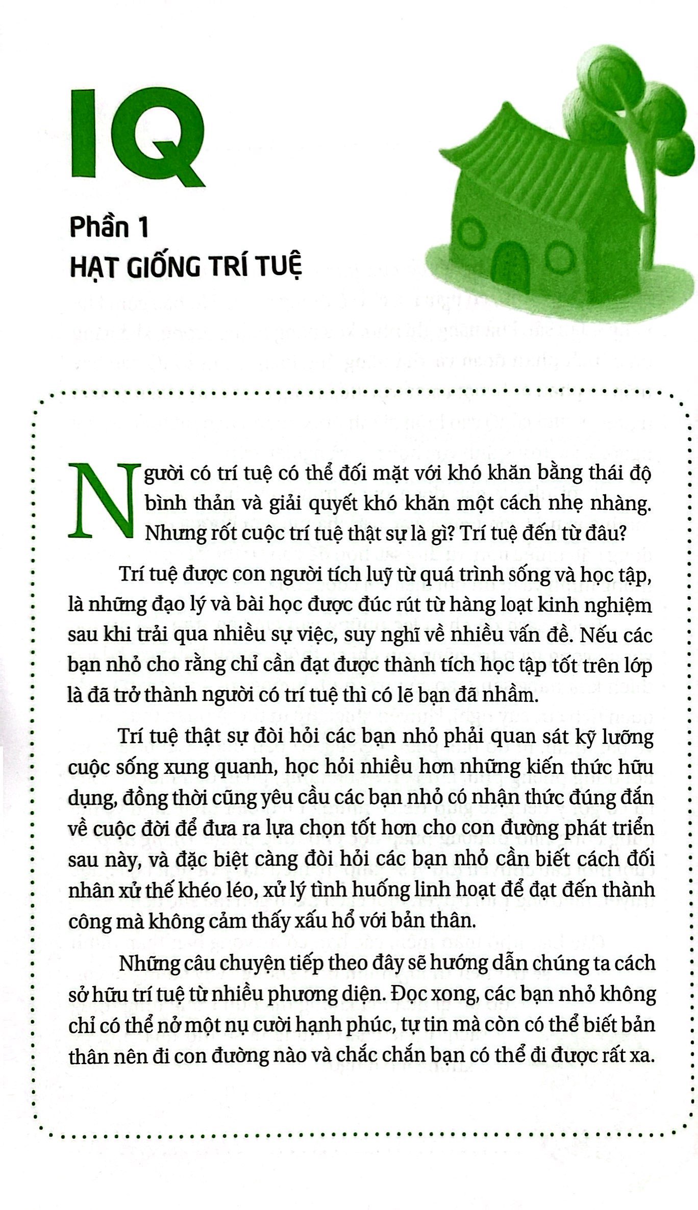 những câu chuyện bồi dưỡng chỉ số thông minh iq