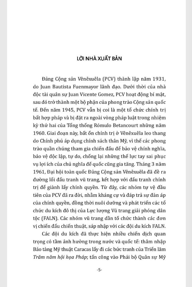 những câu chuyện của nữ chiến sĩ du kích đô thị caracas