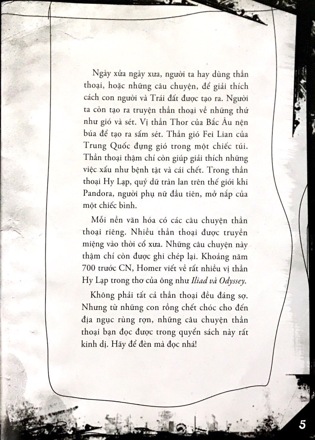 những câu chuyện đáng sợ. những thần thoại ớn xương