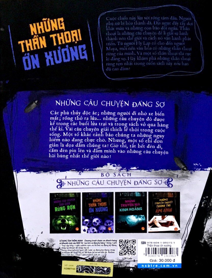 những câu chuyện đáng sợ. những thần thoại ớn xương