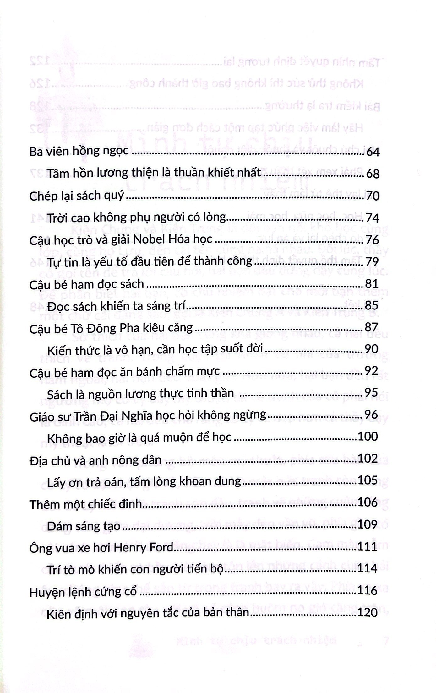 những câu chuyện để trưởng thành - mình tự chịu trách nhiệm