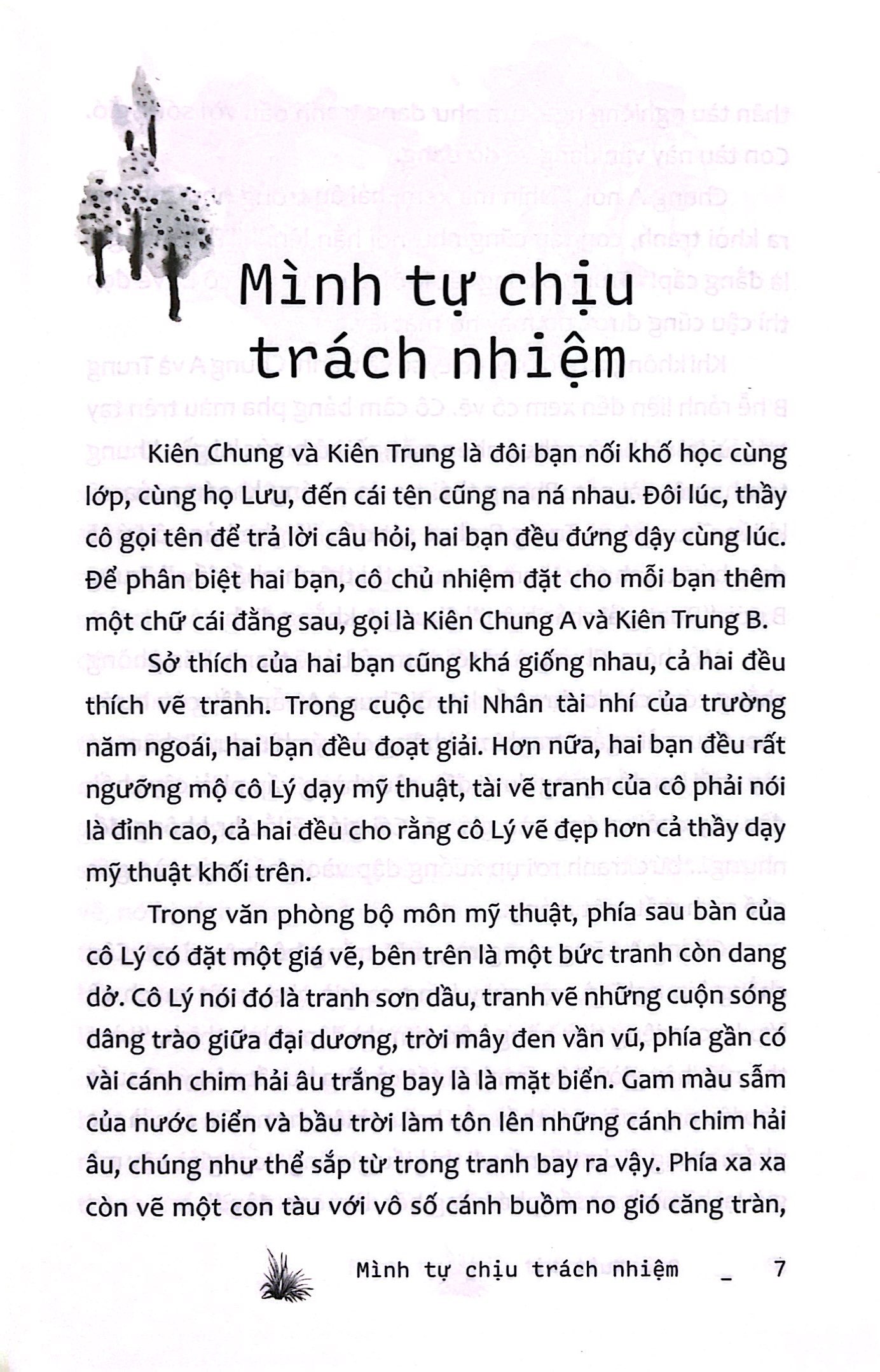 những câu chuyện để trưởng thành - mình tự chịu trách nhiệm