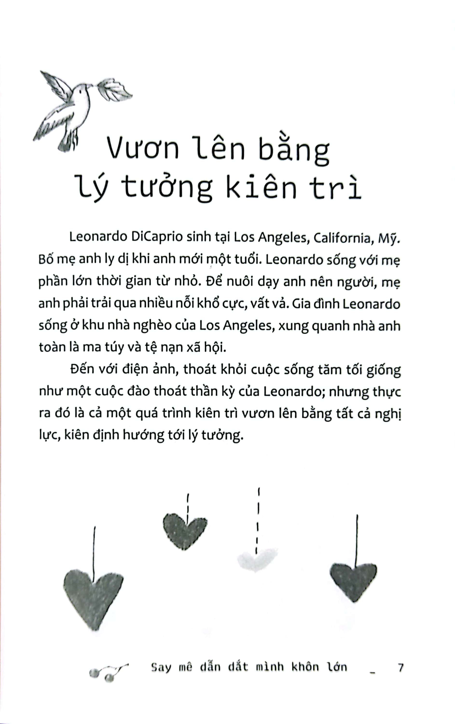 những câu chuyện để trưởng thành - say mê dẫn dắt mình khôn lớn