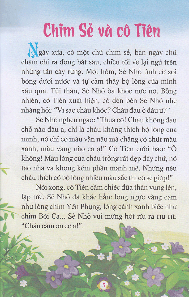 những câu chuyện giáo dục - chim sẻ và cô tiên