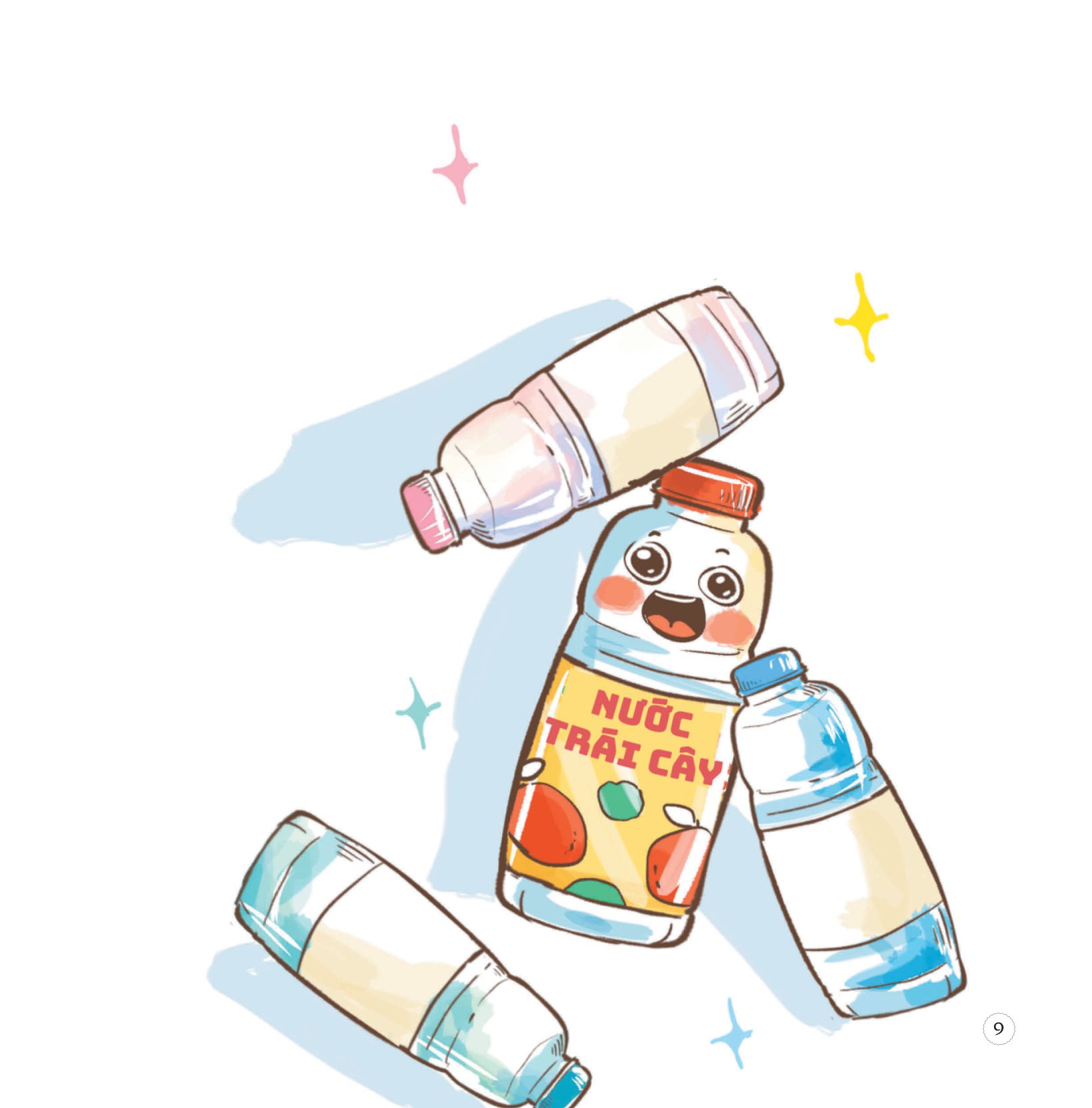 những câu chuyện gieo mầm tính cách - tớ từng là chai nước tại một bữa tiệc sinh nhật