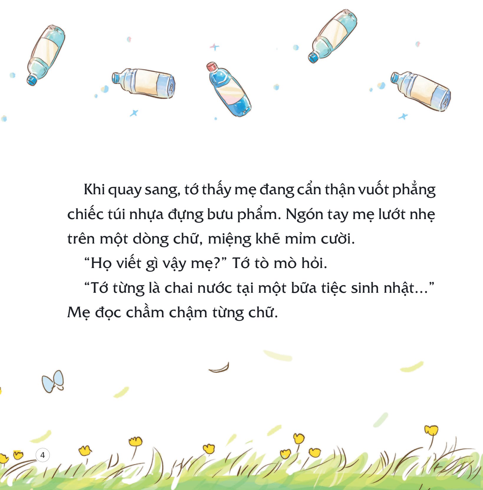 những câu chuyện gieo mầm tính cách - tớ từng là chai nước tại một bữa tiệc sinh nhật