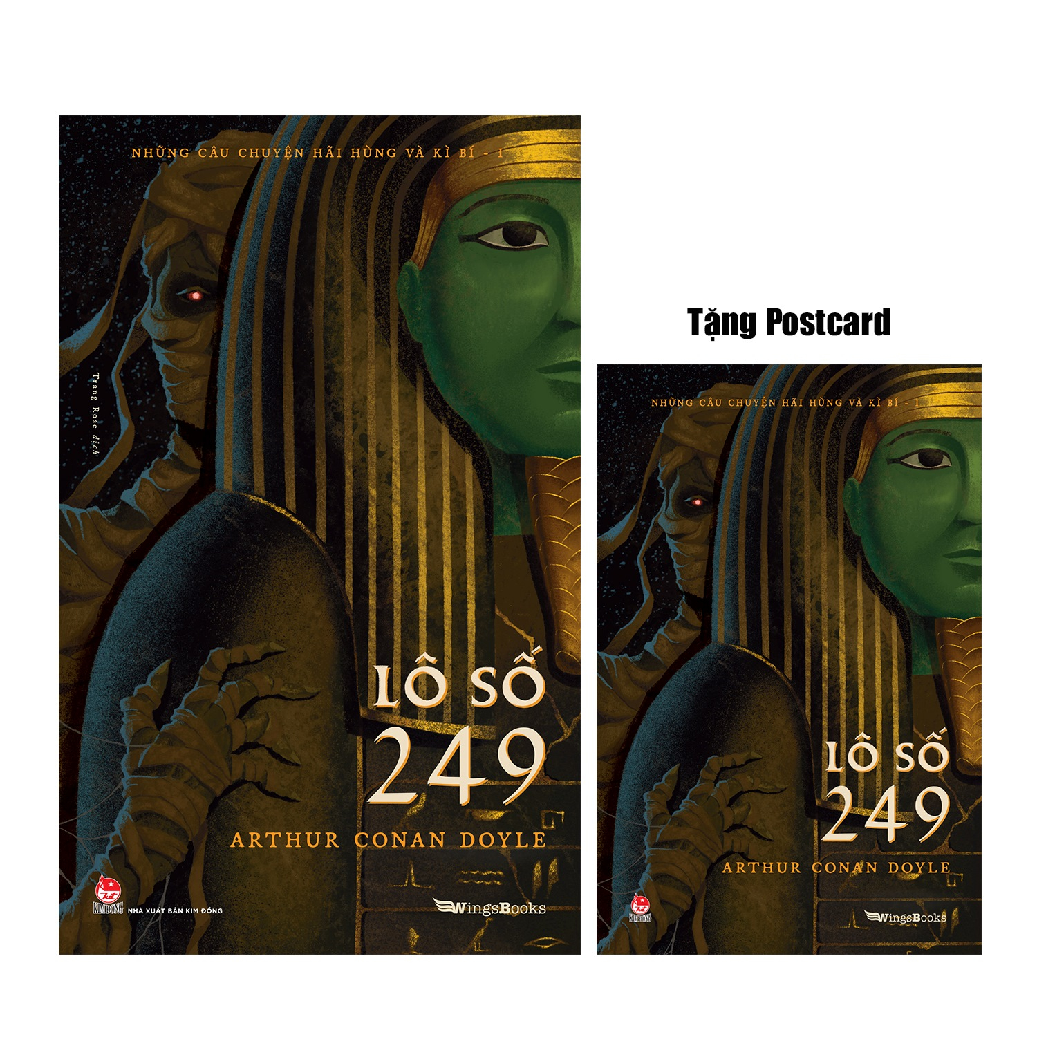những câu chuyện hãi hùng và kì bí - phần i - lô số 249 - tặng kèm postcard