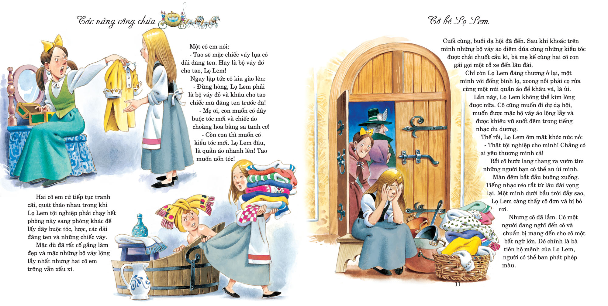 những câu chuyện hay nhất về các nàng công chúa (tái bản)