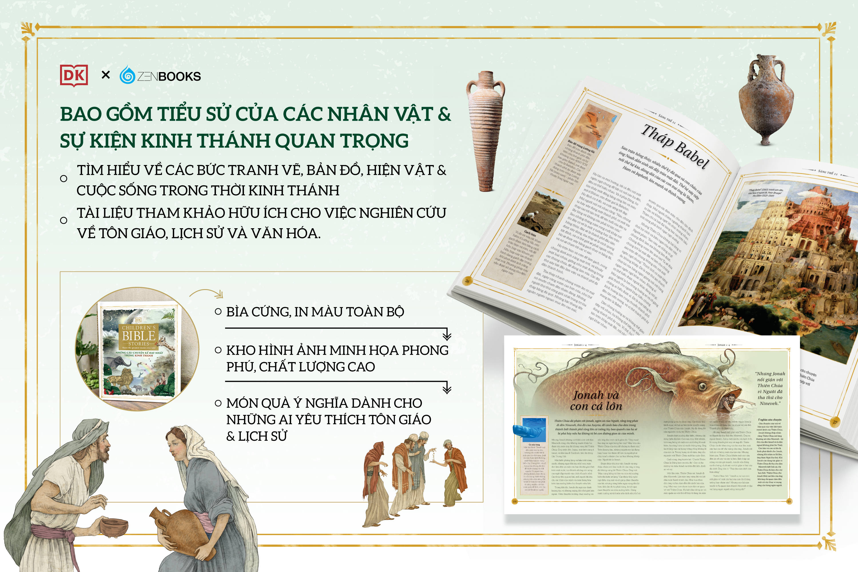 những câu chuyện kể hay nhất trong kinh thánh - bìa cứng