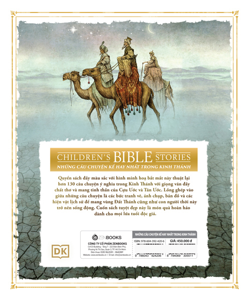 những câu chuyện kể hay nhất trong kinh thánh - bìa cứng