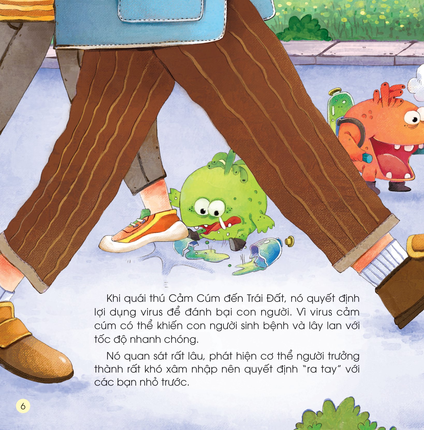 những câu chuyện lý thú về cơ thể người - đánh bại quái thú cảm cúm