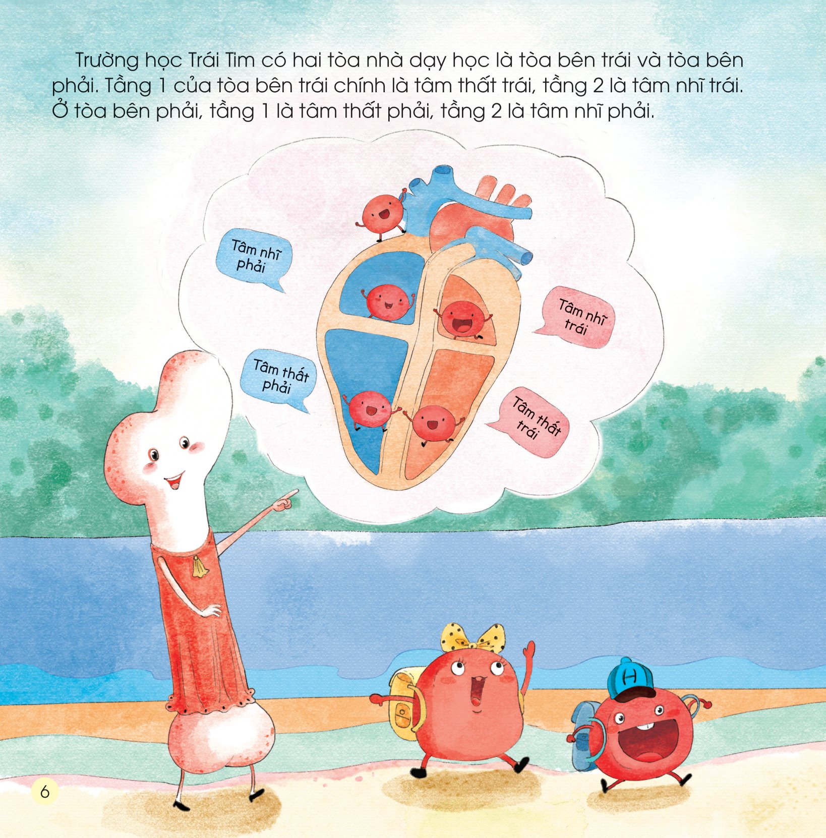 những câu chuyện lý thú về cơ thể người - nhật ký đi học của tế bào hồng cầu