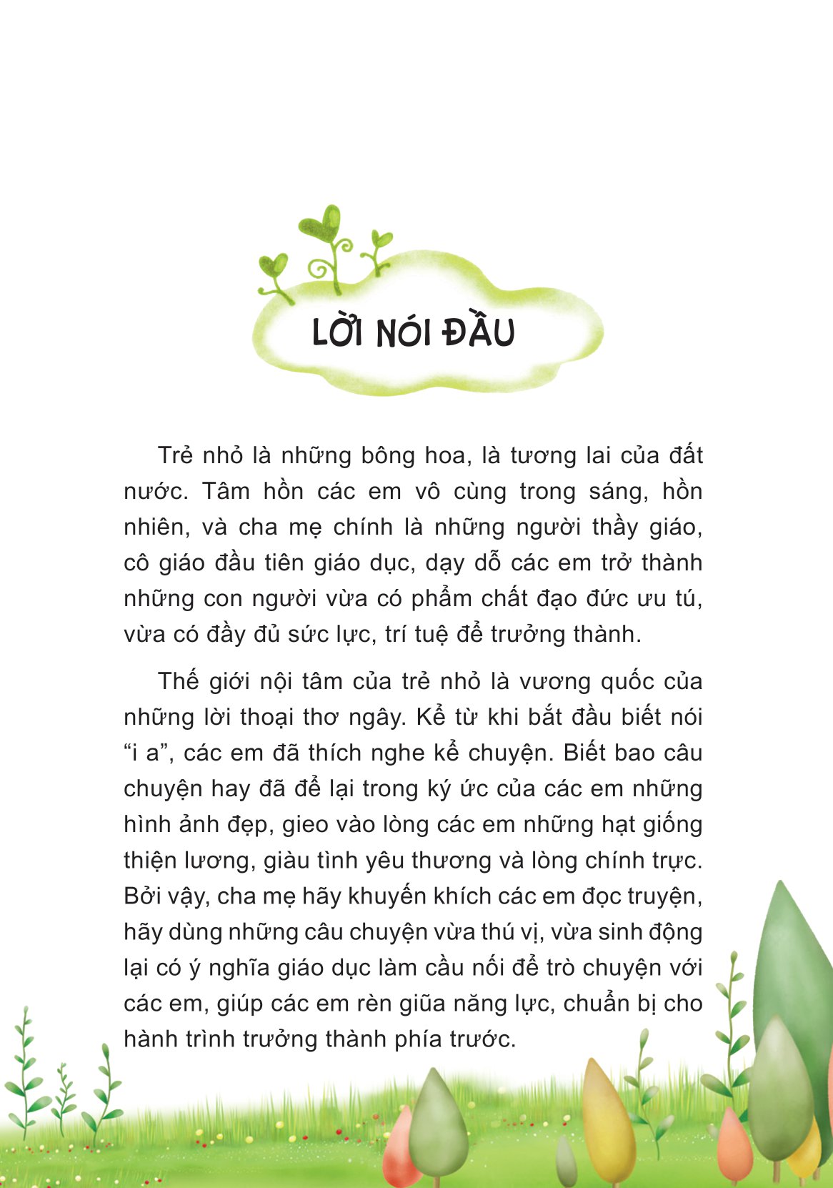 những câu chuyện nhỏ giúp em trưởng thành - tớ sáng tạo