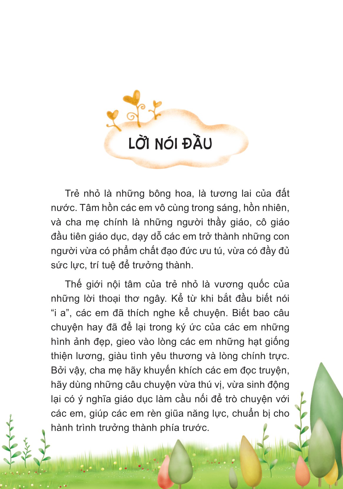 những câu chuyện nhỏ giúp em trưởng thành - tớ yêu đọc sách