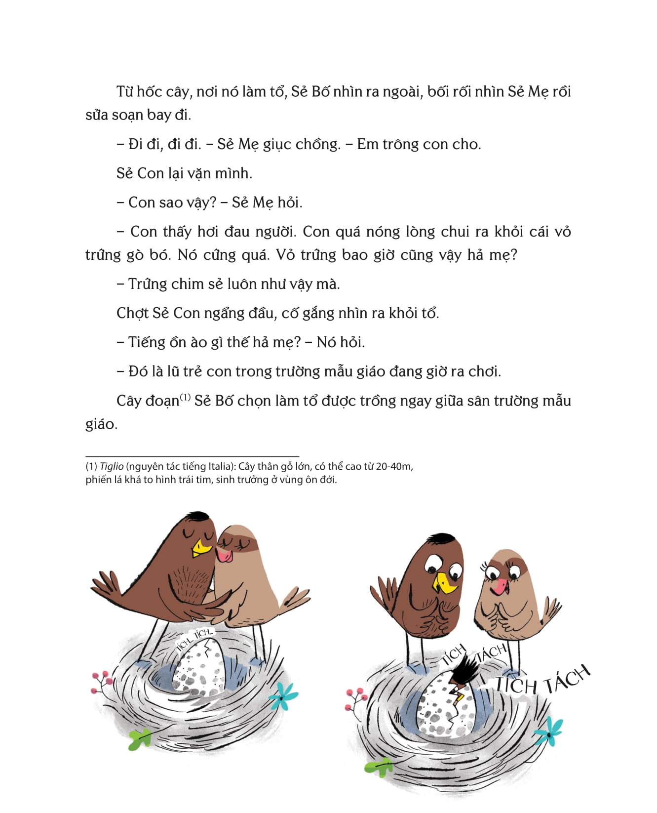 những câu chuyện sưởi ấm tâm hồn - chim sẻ serafino và những chuyến ngao du kì thú