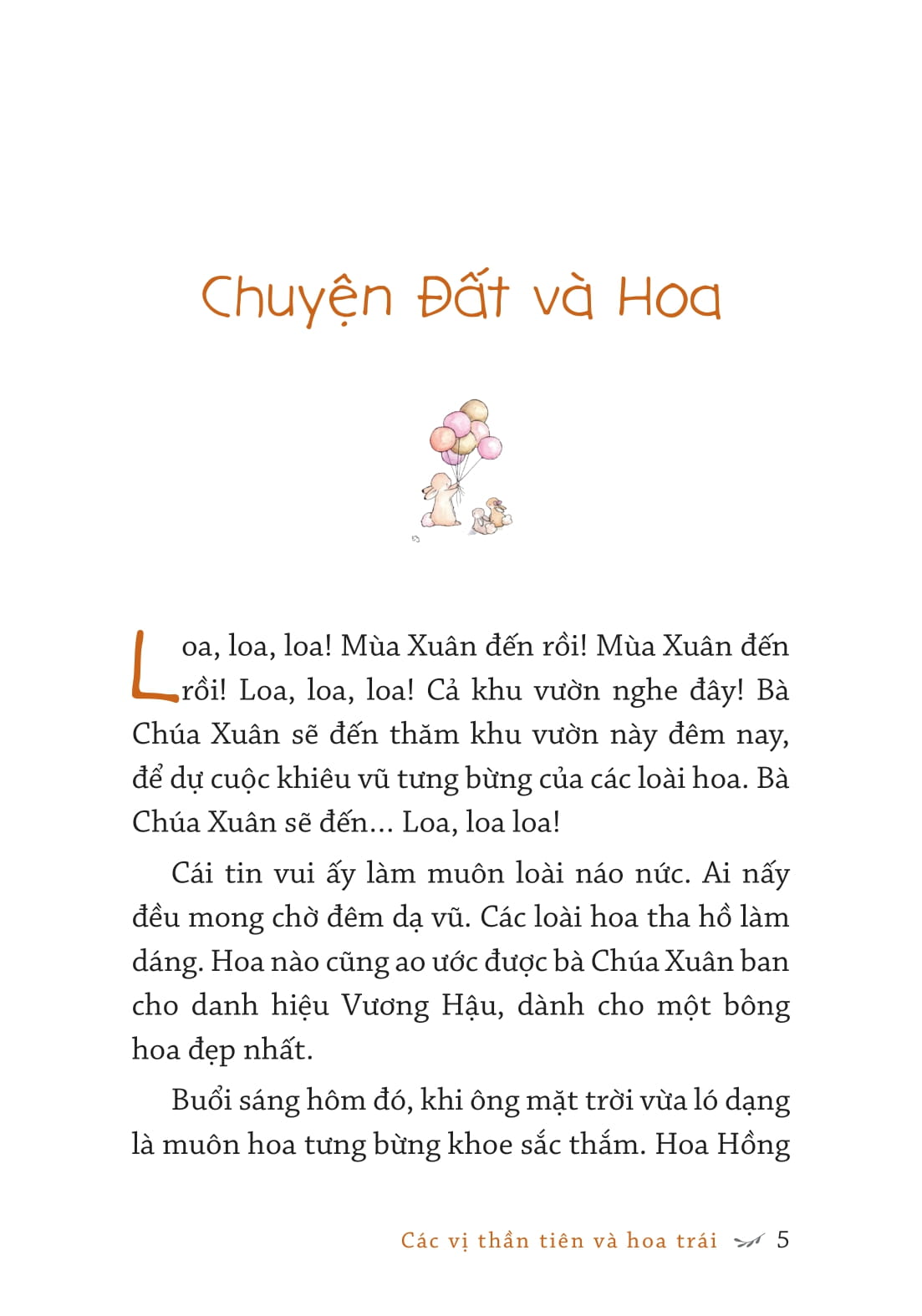 Những Câu Chuyện Thần Tiên Bốn Mùa - Các Vị Thần Tiên Và Hoa Trái