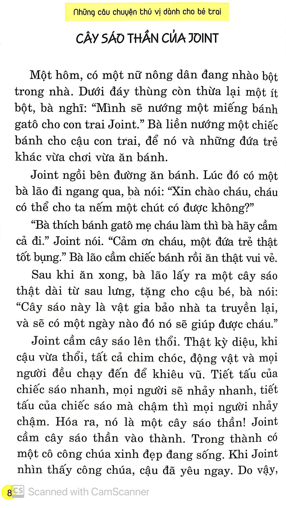 những câu chuyện thú vị dành cho bé trai