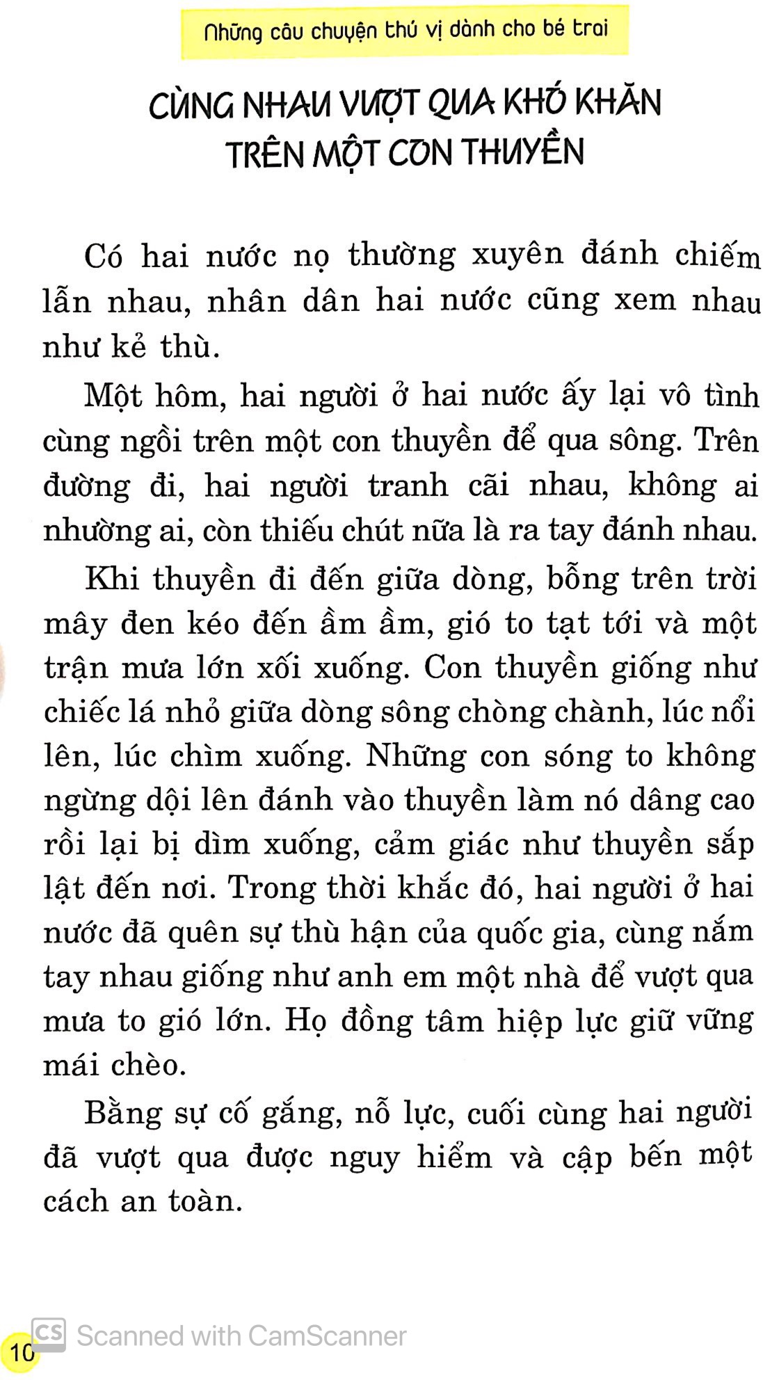 những câu chuyện thú vị dành cho bé trai