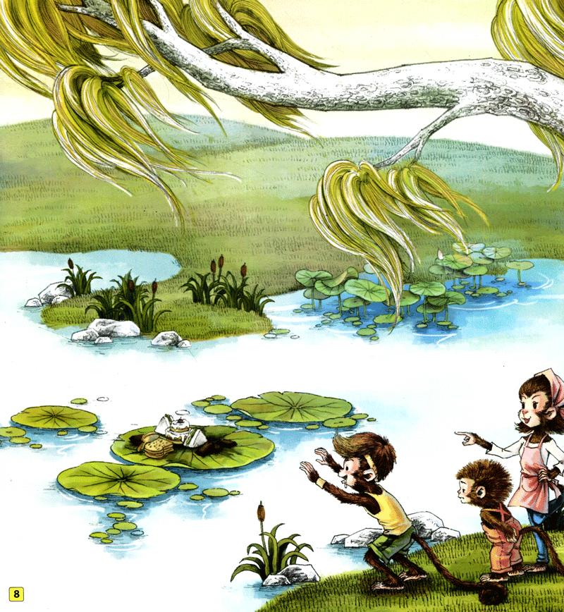 những câu chuyện thú vị giáo dục trẻ - bữa tối trên lá sen (song ngữ anh - việt)