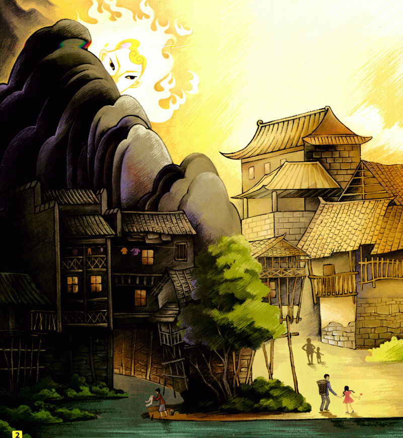 những câu chuyện thú vị giáo dục trẻ - câu chuyện về làng hoa hướng dương (song ngữ anh - việt)