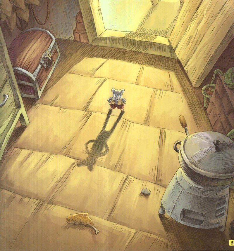 những câu chuyện thú vị giáo dục trẻ - cô chuột bạch nhỏ đuổi theo mặt trời (song ngữ anh - việt)