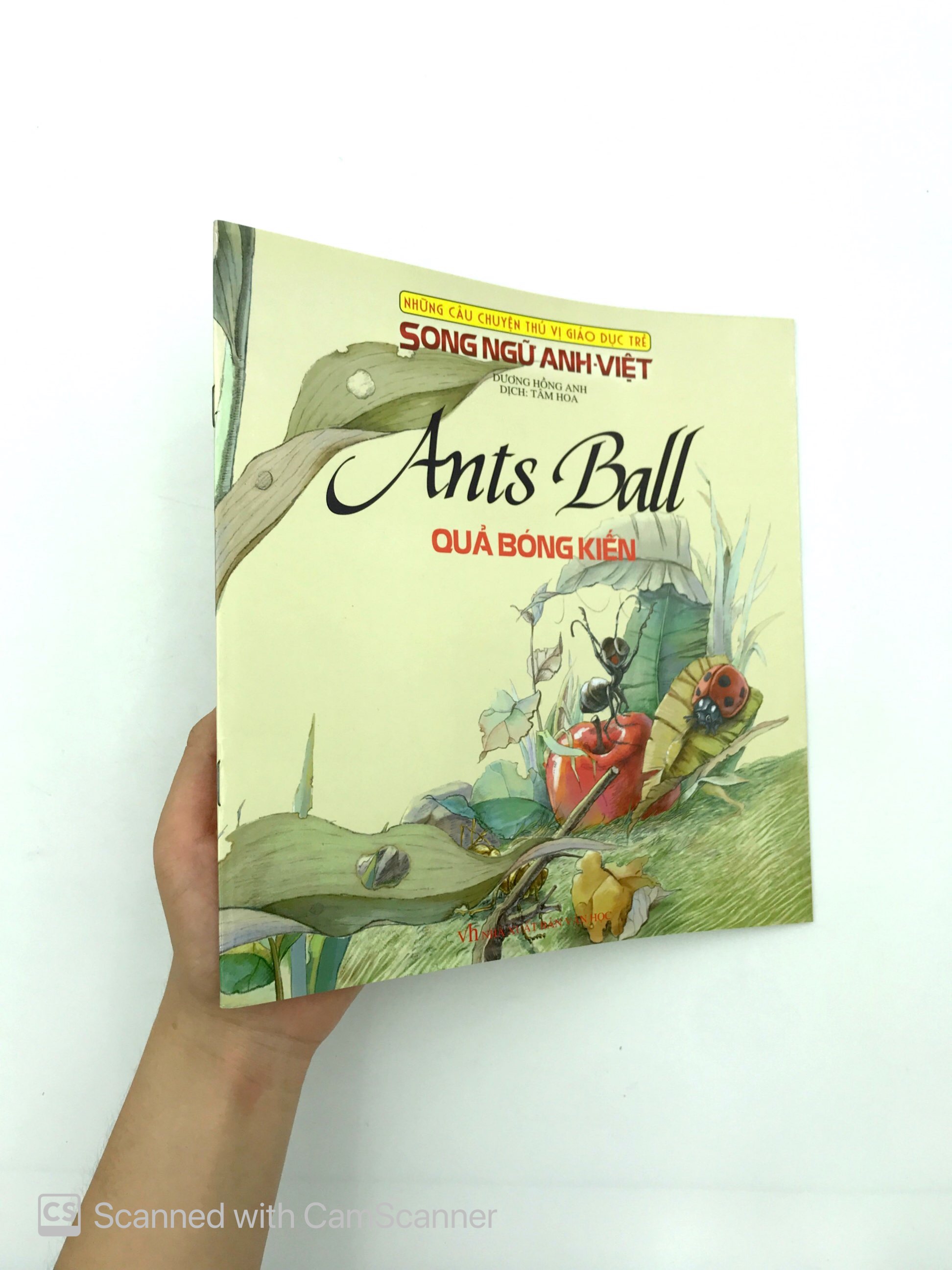 những câu chuyện thú vị giáo dục trẻ - quả bóng kiến (song ngữ anh - việt)