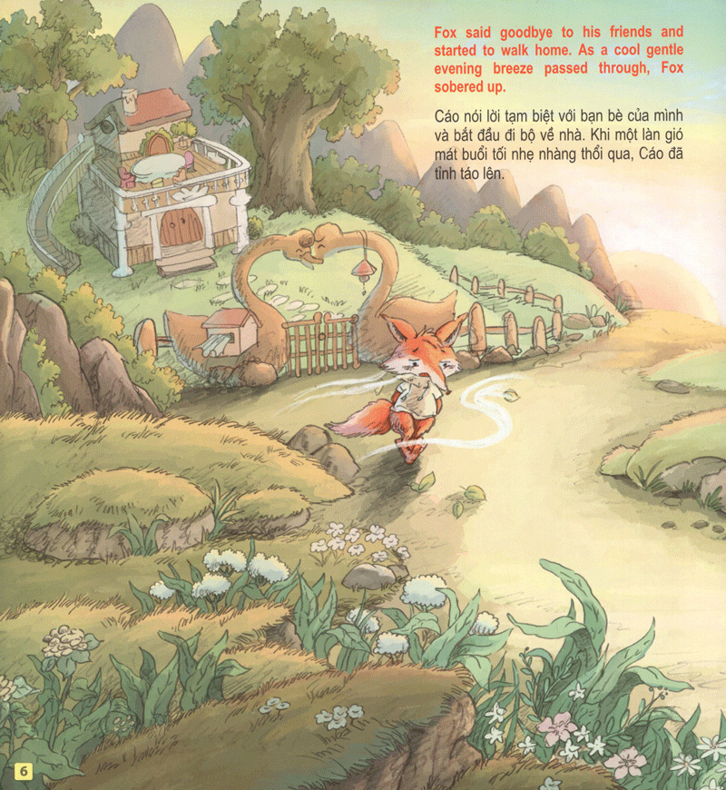 những câu chuyện thú vị giáo dục trẻ - súp dưa vàng súp dưa bạc (song ngữ anh - việt)