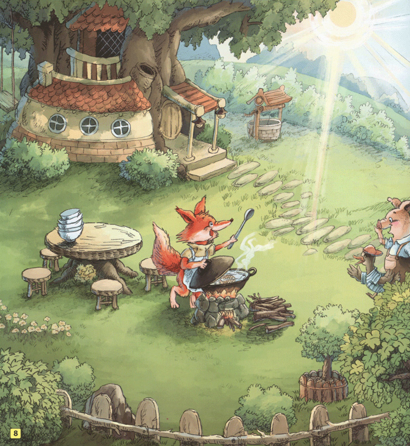 những câu chuyện thú vị giáo dục trẻ - súp dưa vàng súp dưa bạc (song ngữ anh - việt)