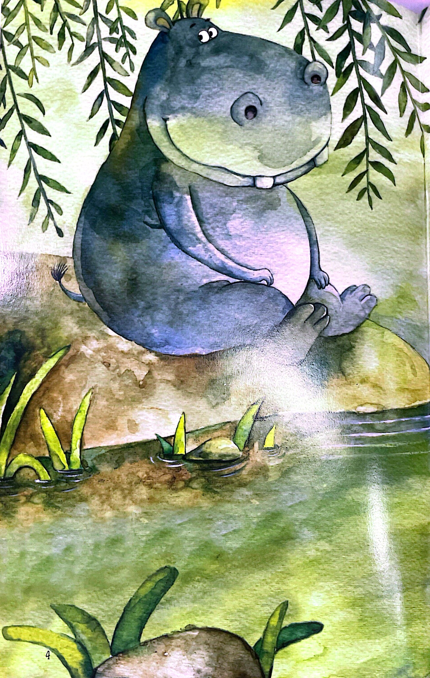 những câu chuyện thú vị về động vật - anh bạn chăm tắm