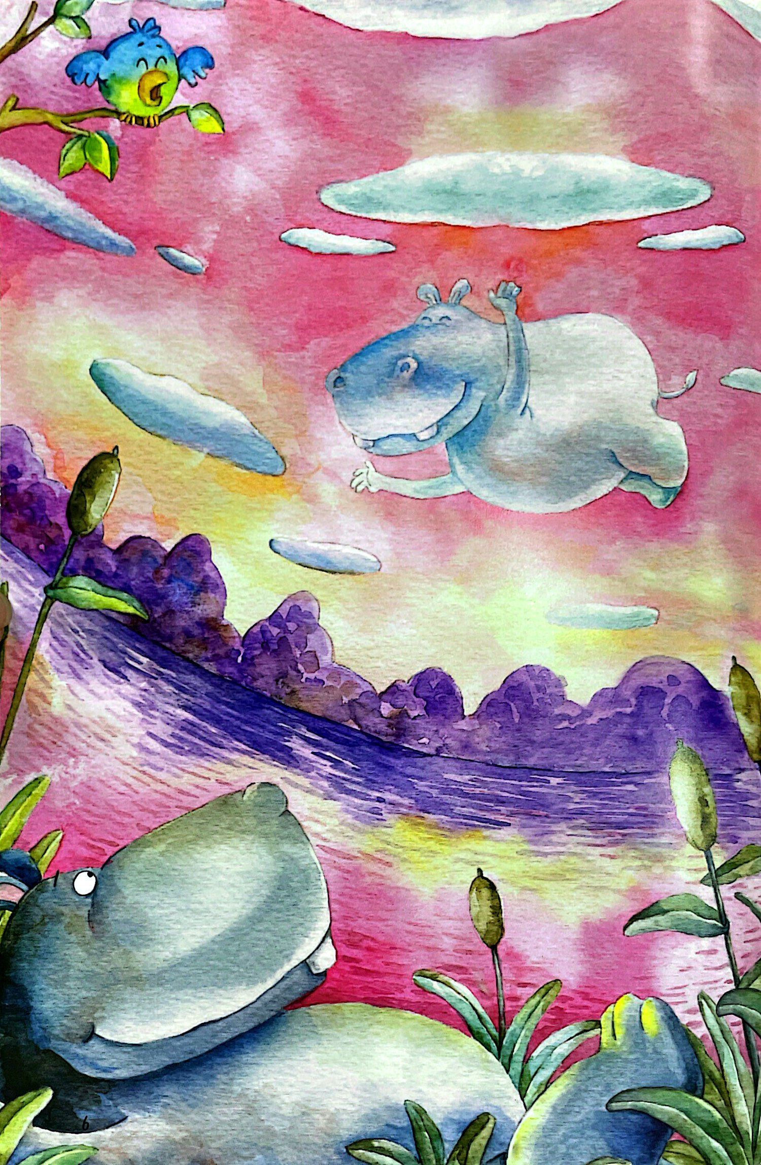 những câu chuyện thú vị về động vật - anh bạn chăm tắm