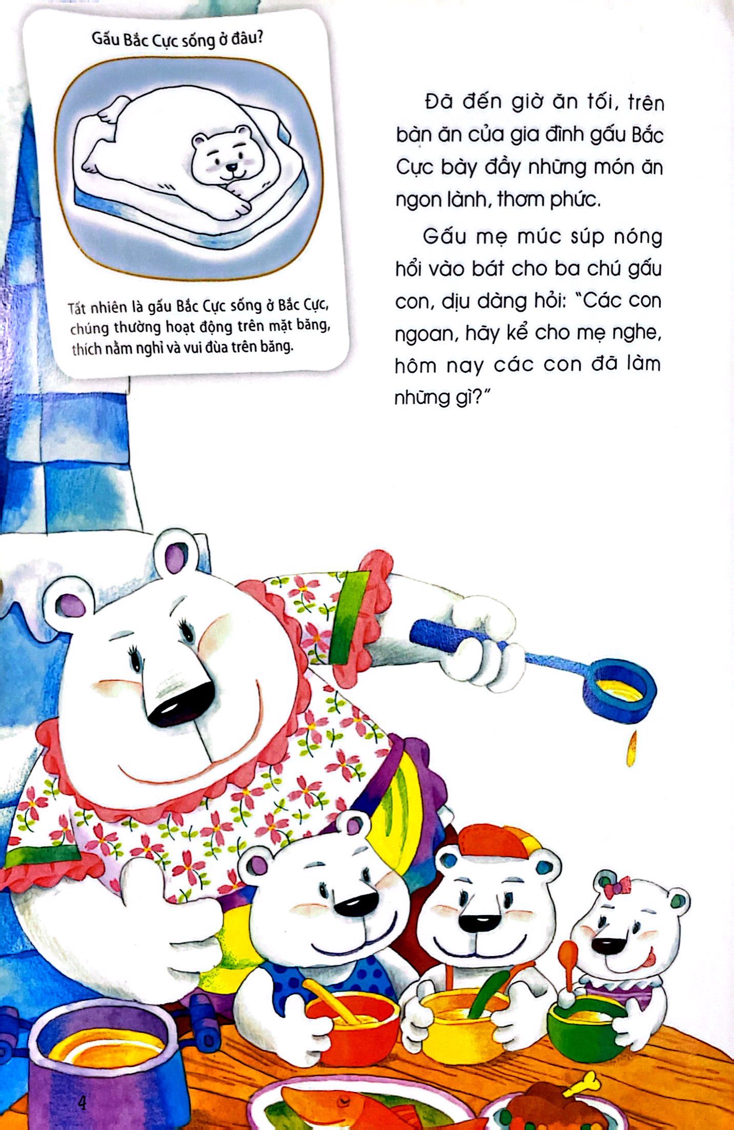 những câu chuyện thú vị về động vật - chúa tể bắc cực