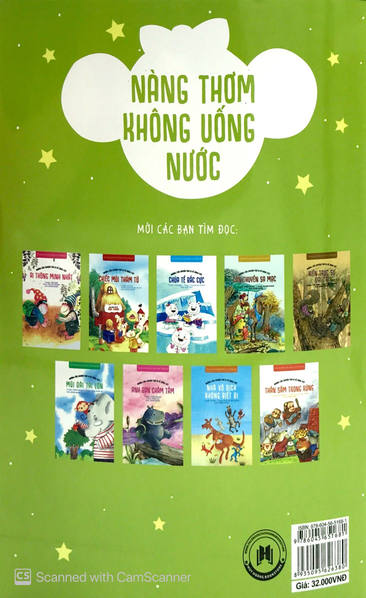 những câu chuyện thú vị về động vật - nàng thơm ko uống nước