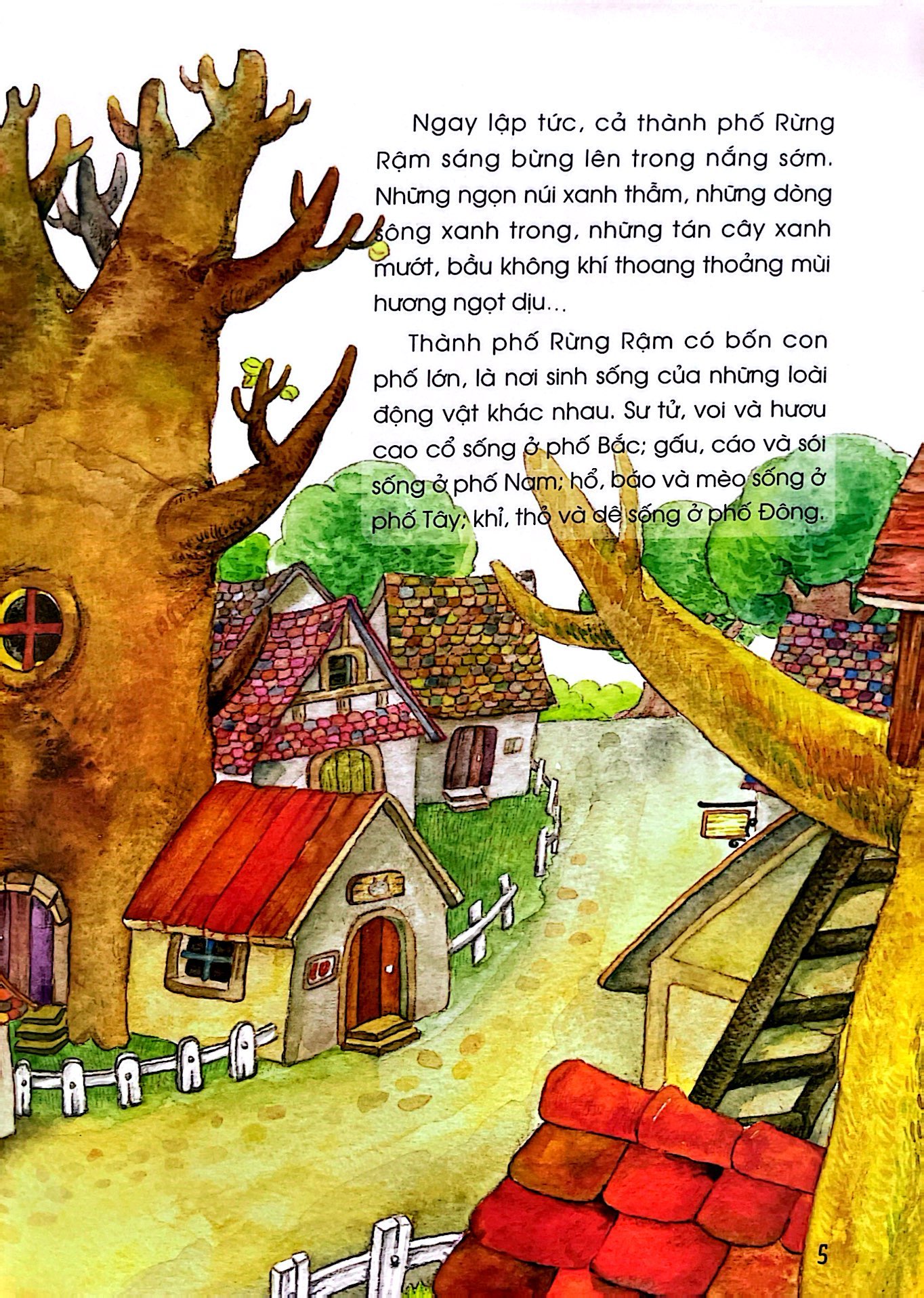 những câu chuyện thú vị về động vật - thần sấm trong rừng