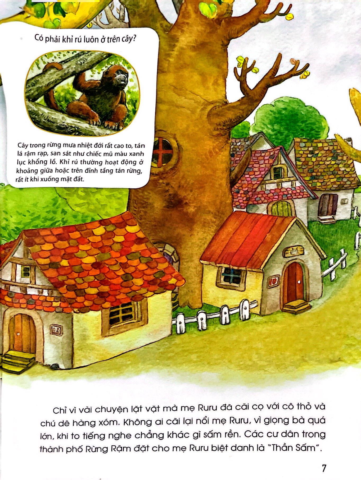 những câu chuyện thú vị về động vật - thần sấm trong rừng