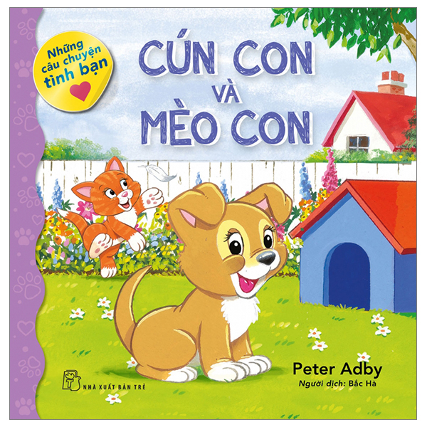 những câu chuyện tình bạn - cún con và mèo con