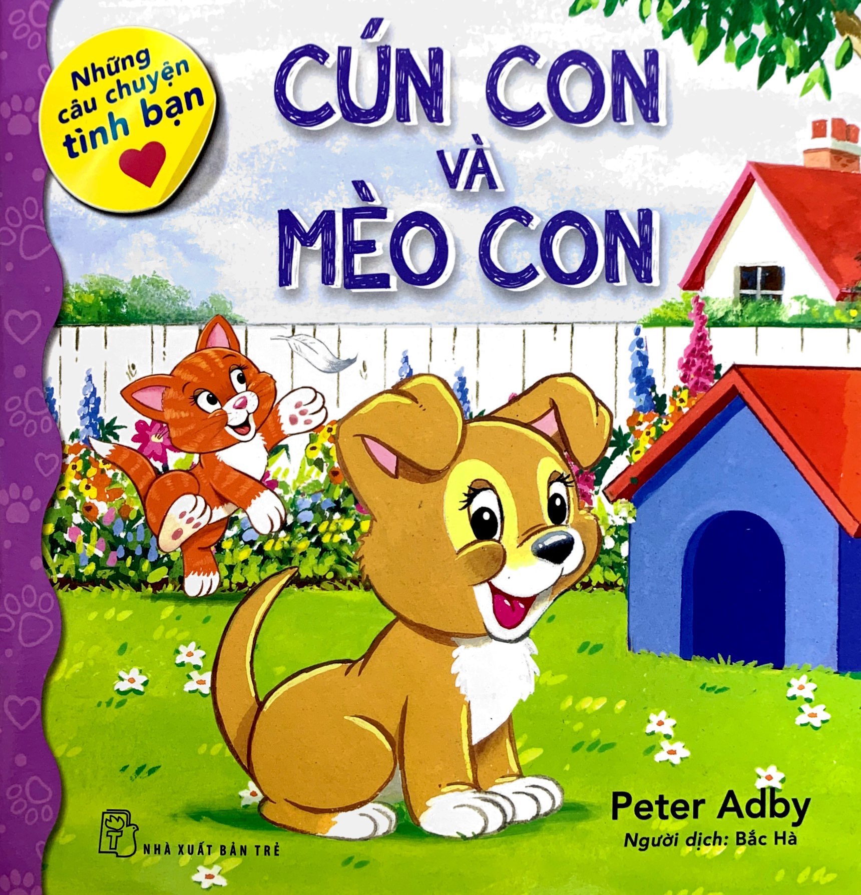 những câu chuyện tình bạn - cún con và mèo con