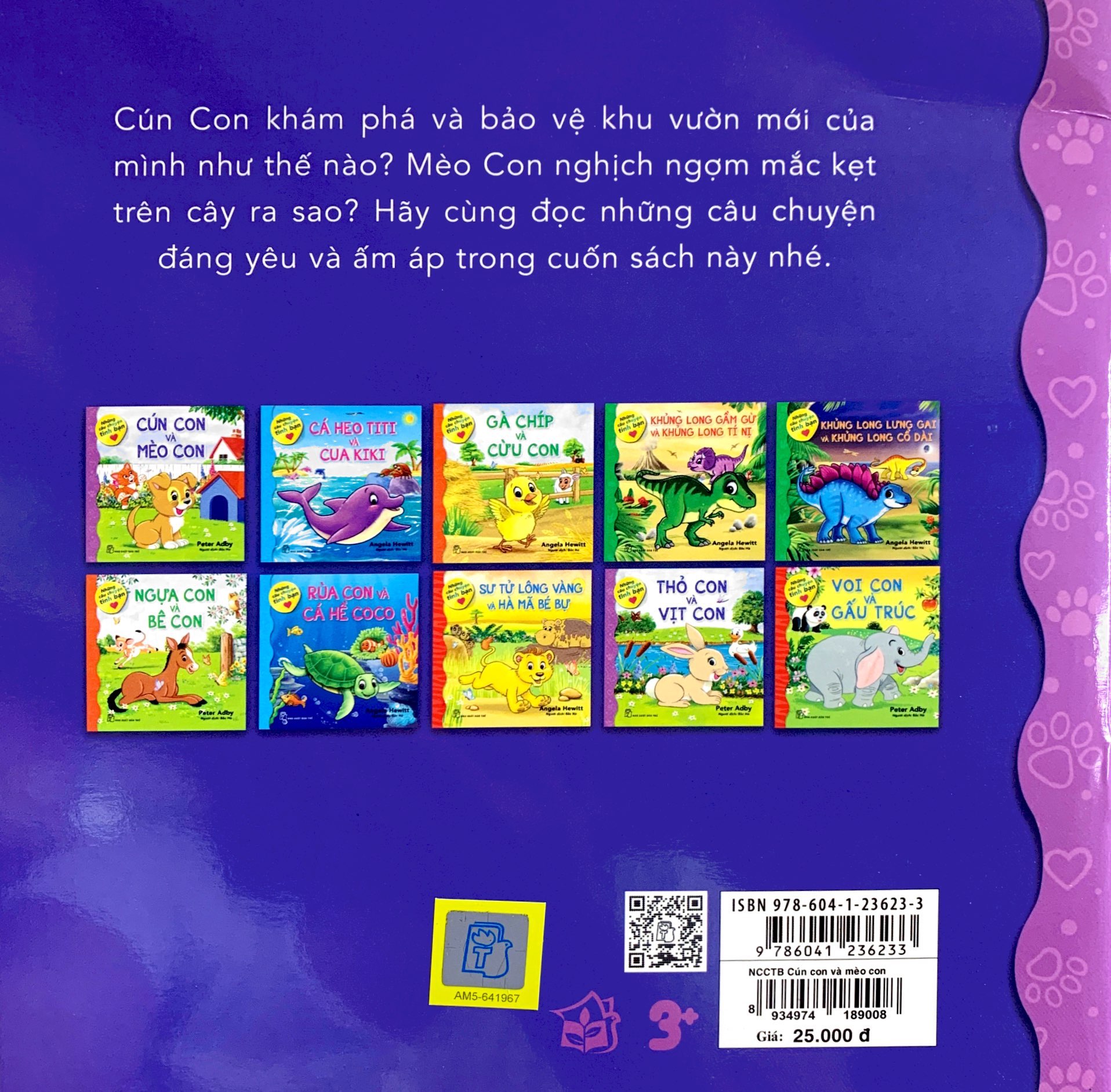 những câu chuyện tình bạn - cún con và mèo con