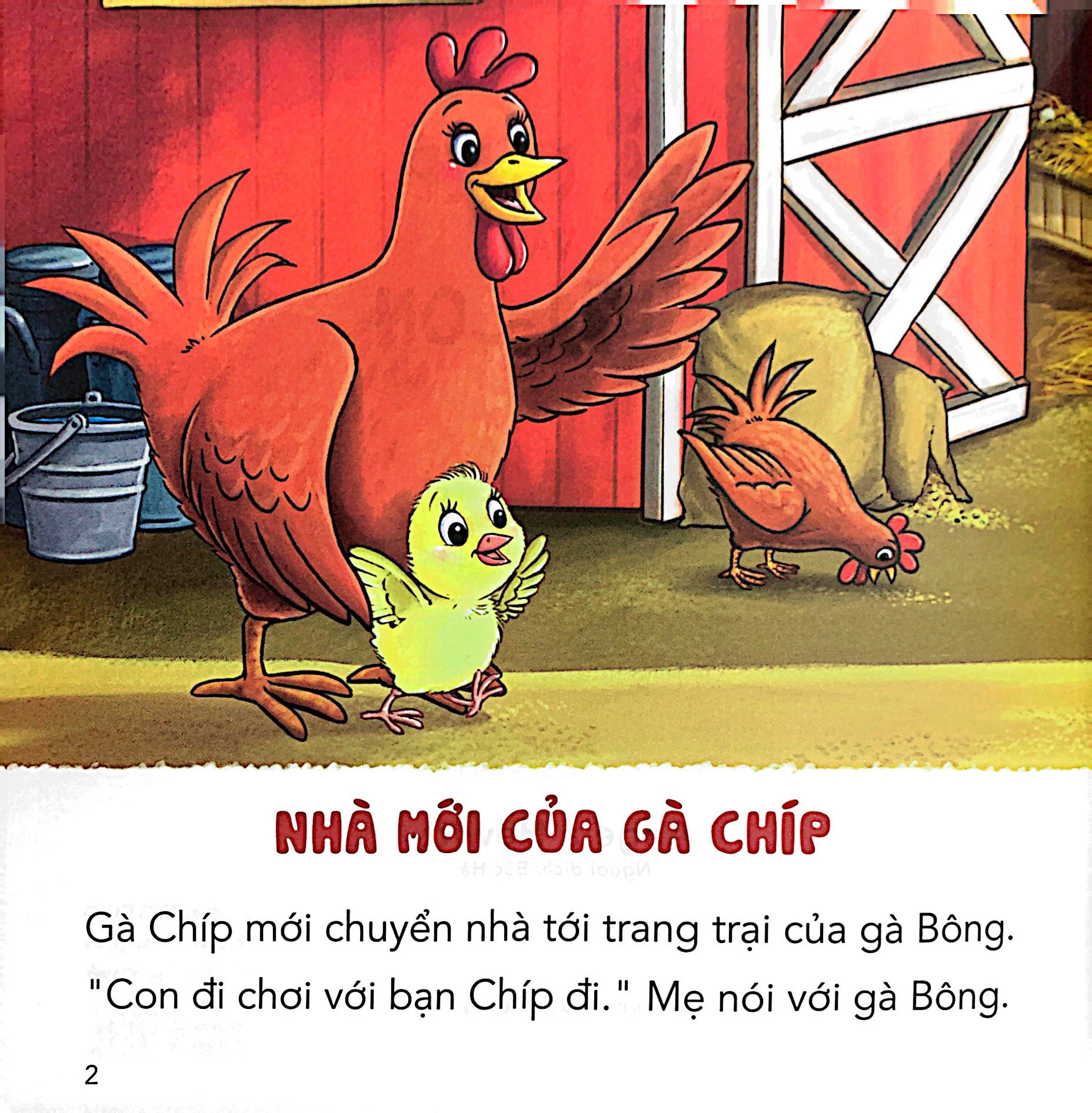 những câu chuyện tình bạn - gà chíp và cừu con