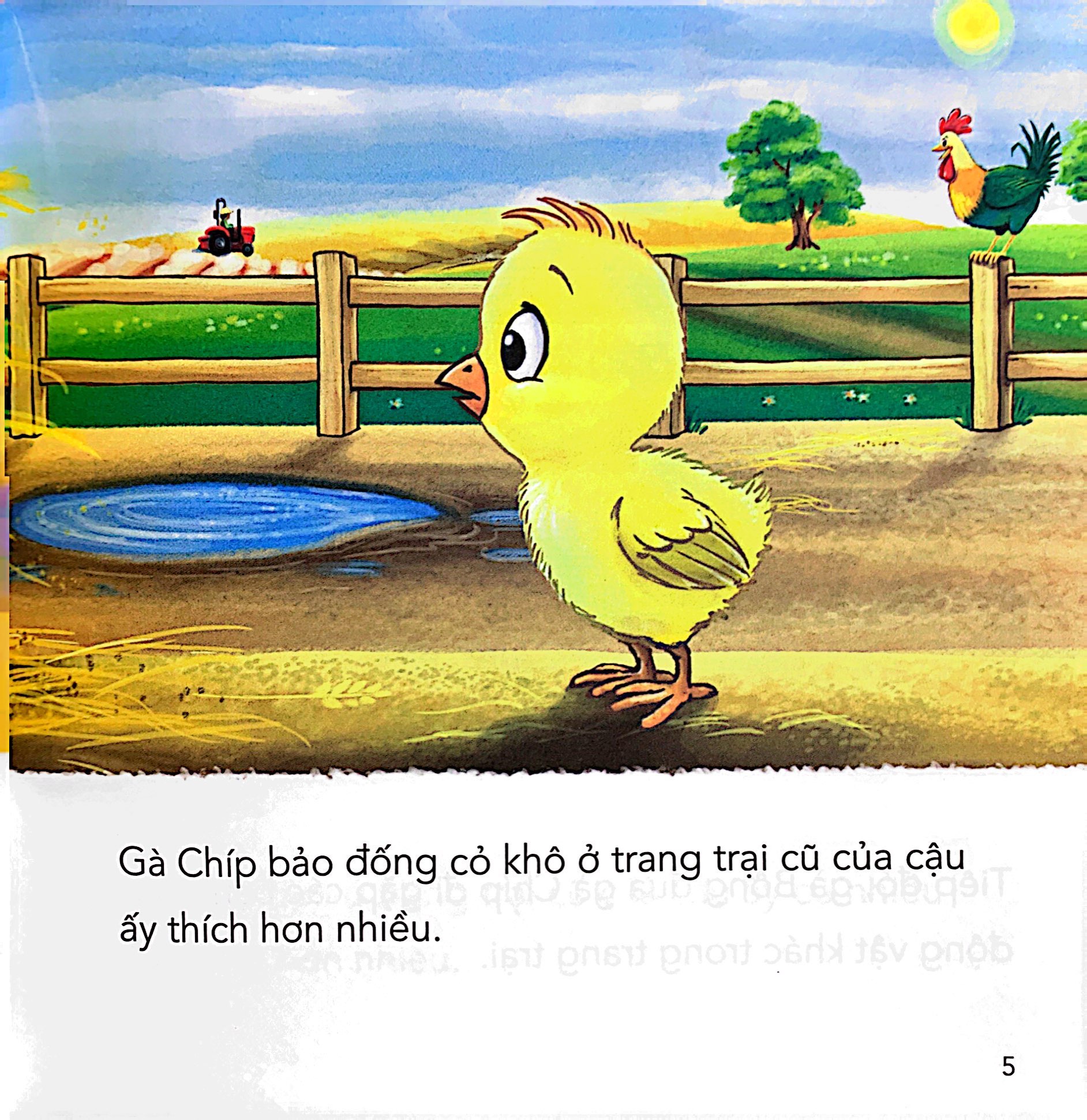 những câu chuyện tình bạn - gà chíp và cừu con