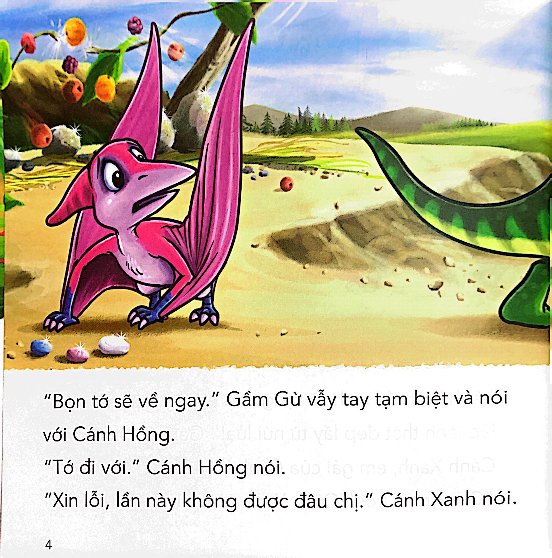 những câu chuyện tình bạn - khủng long gầm gừ và khủng long tí nị