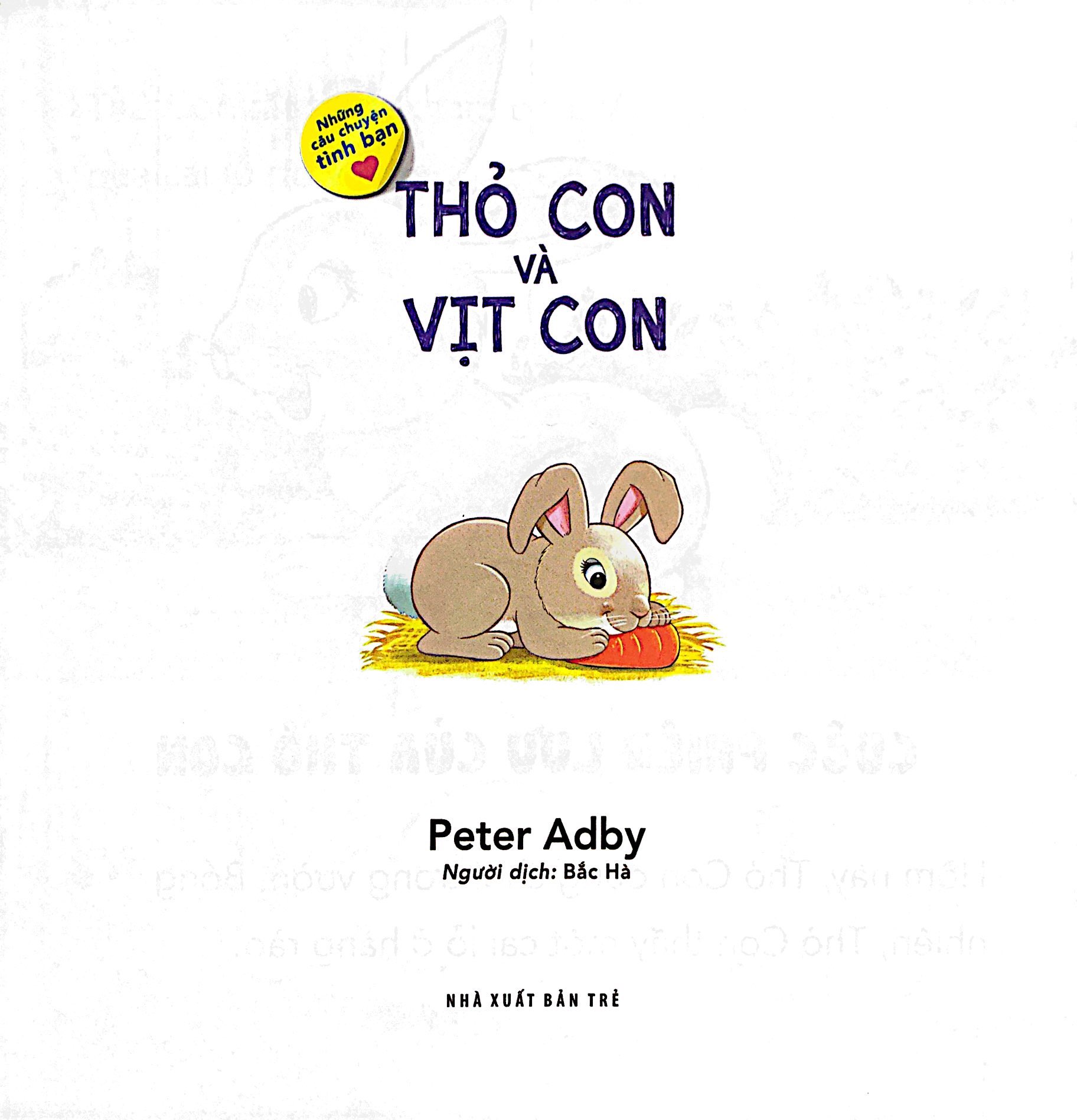 những câu chuyện tình bạn - thỏ con và vịt con