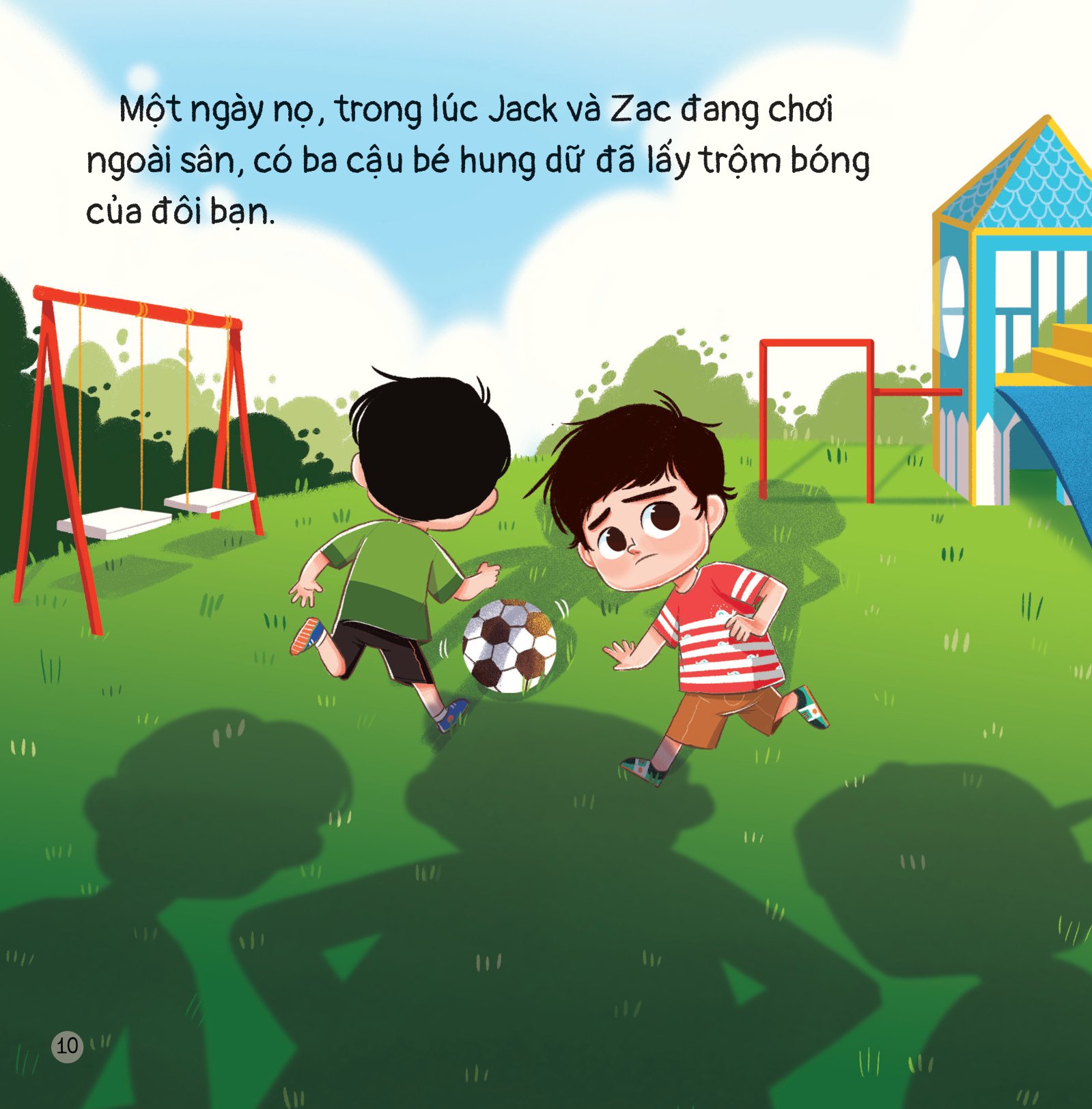 những câu chuyện tò mò của bé - con có thể đánh trả khi bị bắt nạt không?