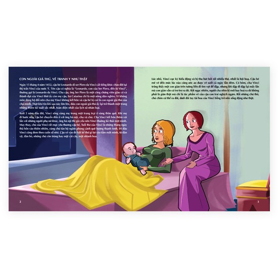 những câu chuyện truyền cảm hứng - leonardo da vinci - sáng tạo