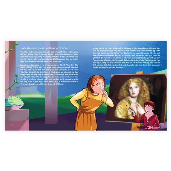 những câu chuyện truyền cảm hứng - leonardo da vinci - sáng tạo