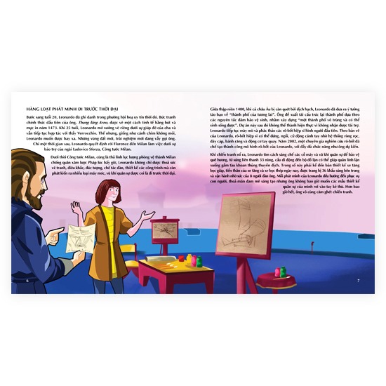 những câu chuyện truyền cảm hứng - leonardo da vinci - sáng tạo