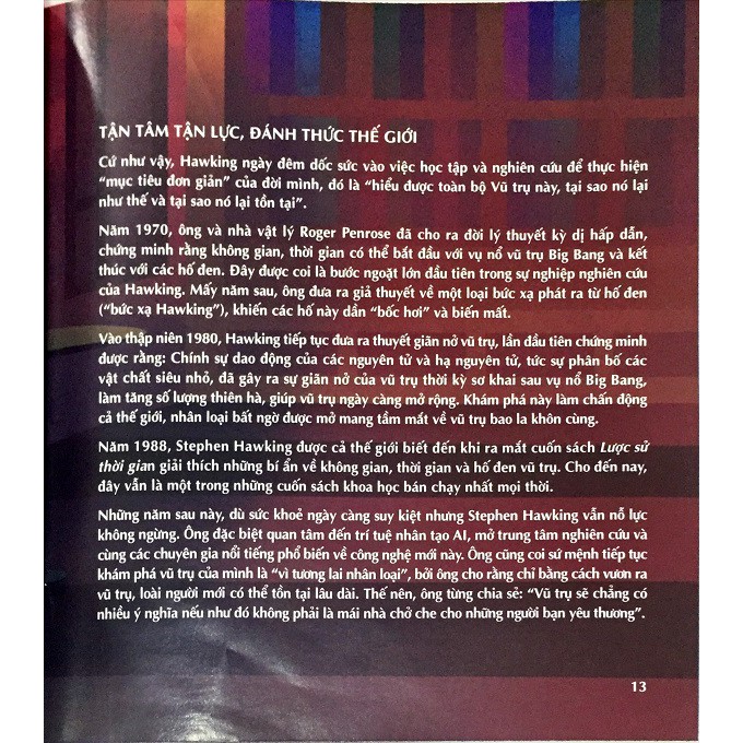 những câu chuyện truyền cảm hứng - stephen hawking - tận tâm